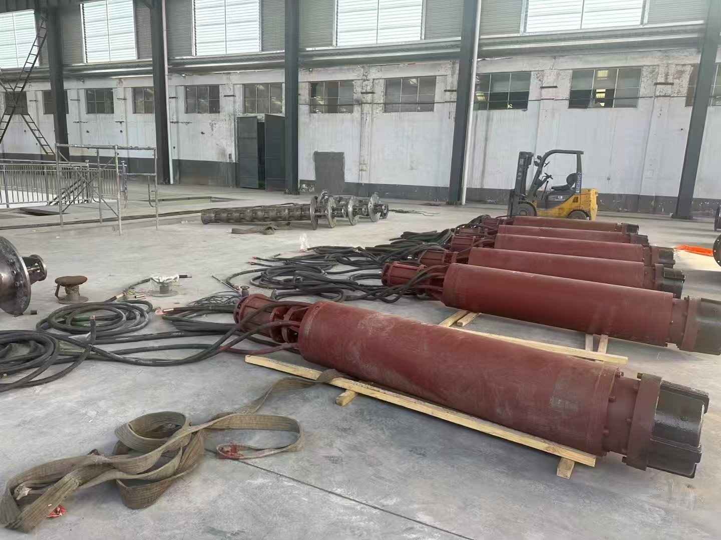 成都6台参数800立方145米560kw漂流泵准备出厂